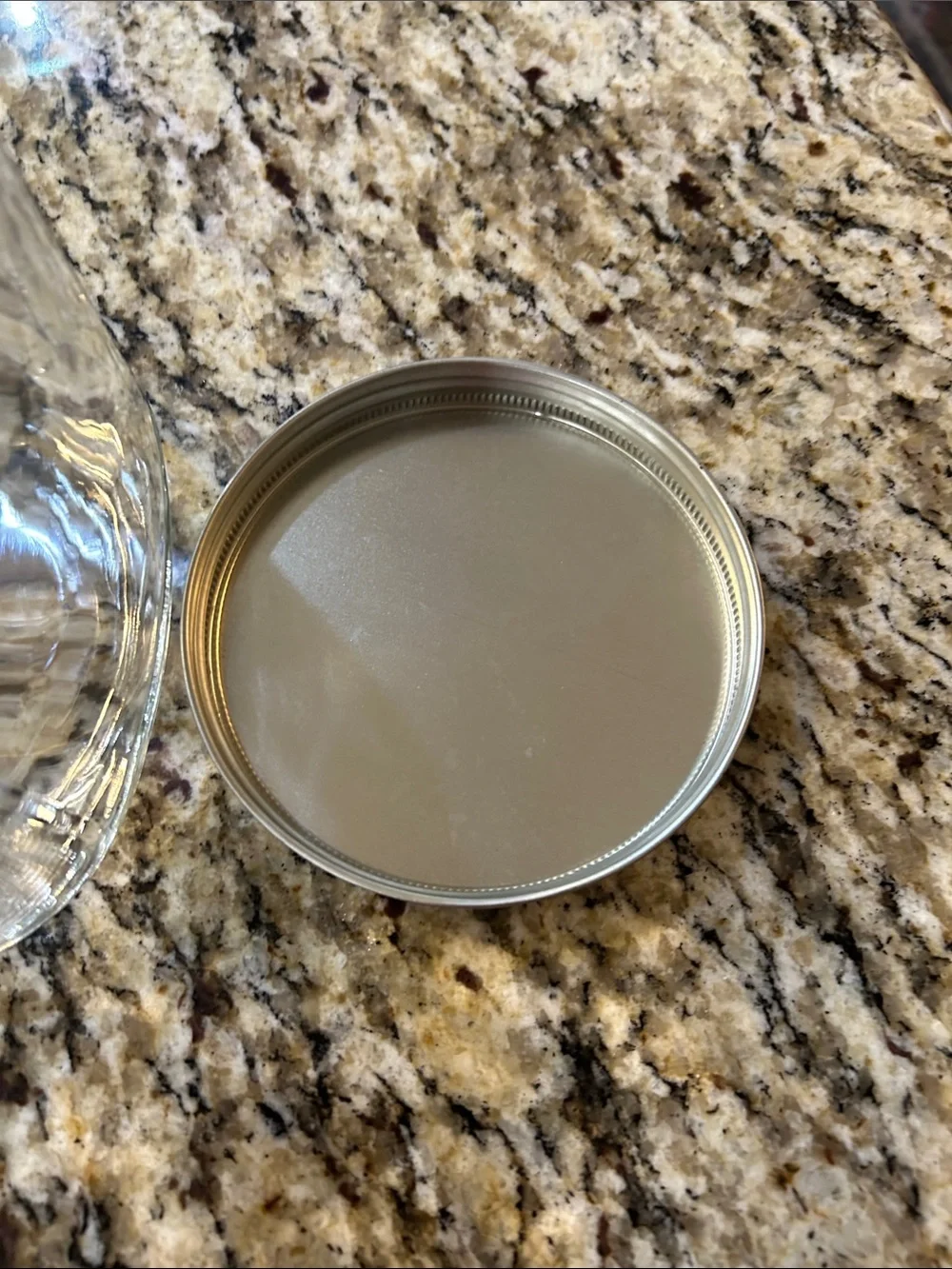Glass Pantry Storage Jar with Metal Lid - Clear
